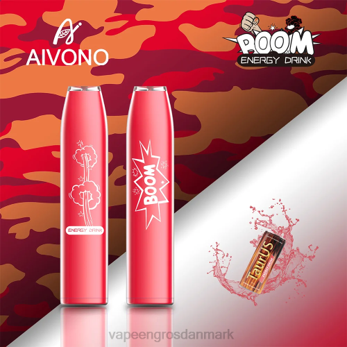 E Væske Med Nikotin - Aivono AIM BOOM 600 energidrik 2646358