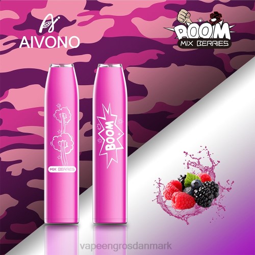 Vape Wholesale Danmark - Aivono AIM BOOM 600 blandede bær 2646361