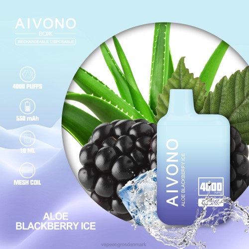 E Væske Med Nikotin - Aivono AIM BOXX 4000 aloe nuværende is 2646228