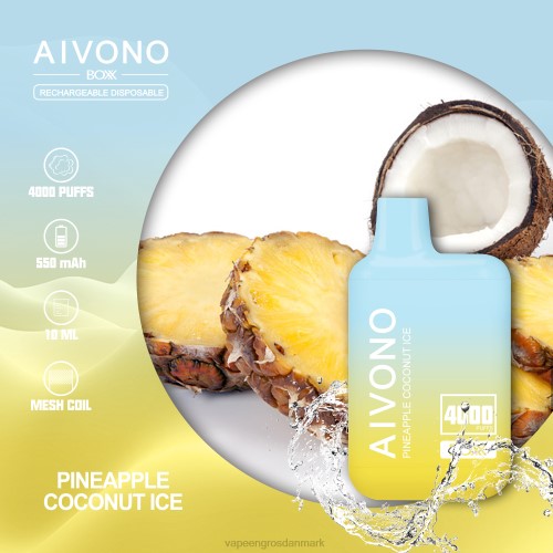 Vape Engros Danmark - Aivono AIM BOXX 4000 ananas kokos is 2646222
