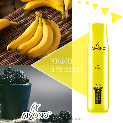 Vape Wholesale In Denmark - Aivono AIM CAT 400 banan hindbær 2646334