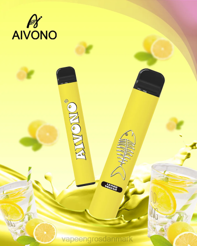 E Væske Med Smag - Aivono AIM FISHBONE 600 citron hold 2646287