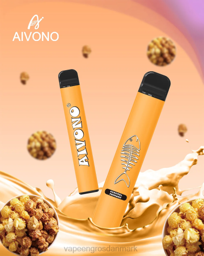 Vape Wholesale Helsingør - Aivono AIM FISHBONE 600 karamel popcorn 2646286