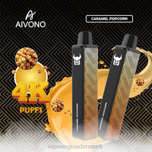 Vape Wholesale Danmark - Aivono AIM FREAK 4000 karamel popcorn 2646261