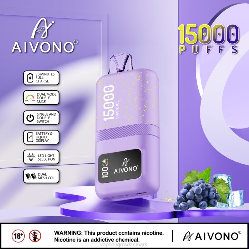 E-Væske Med Frugtsmag Og Nikotin - Aivono AIM magic 15.000 drue is 264660
