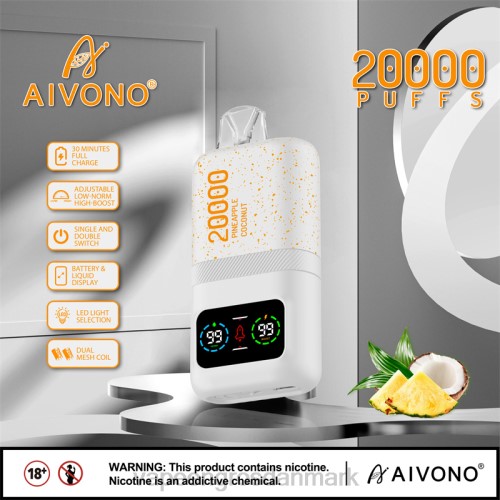 Vape Wholesale Helsingør - Aivono AIM magic 20.000 ananas kokos is 264676