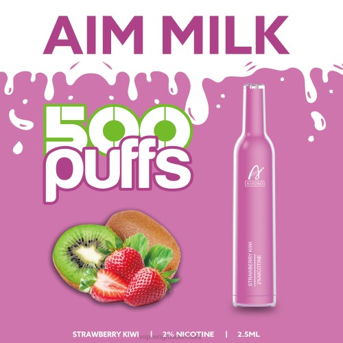 Vape Wholesale Danmark - Aivono AIM MILK 500 jordbær kiwi 2646271