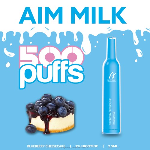 Vape Wholesale In Denmark - Aivono AIM MILK 500 blåbærostkage 2646274