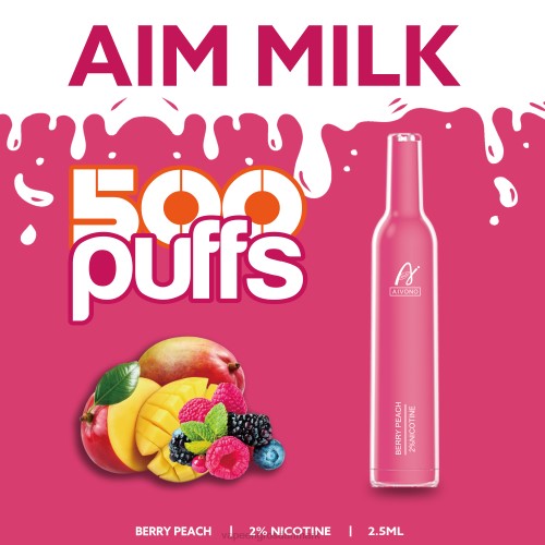 Vape Wholesale København - Aivono AIM MILK 500 bær fersken 2646273