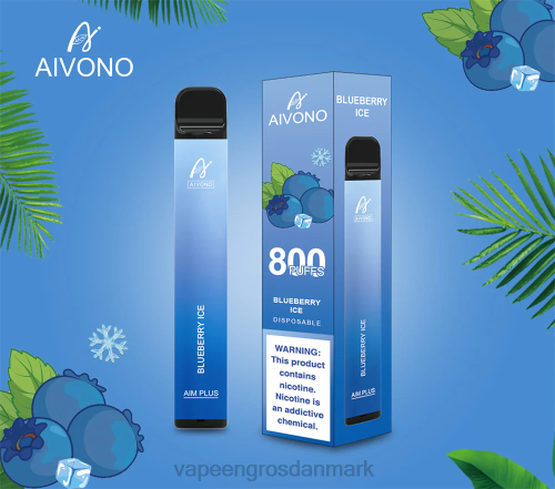 Vape Shops In Denmark - Aivono AIM PLUS 800 blåbæris 2646175