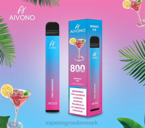 Vape Wholesale Danmark - Aivono AIM PLUS 800 lyserød limonade 2646191