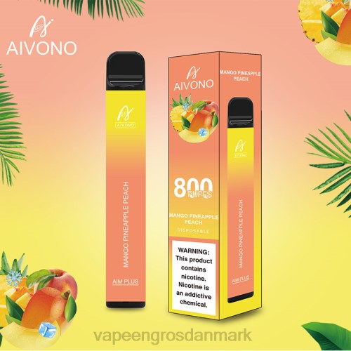 Vape Wholesale Helsingør - Aivono AIM PLUS 800 mango ananas fersken 2646186