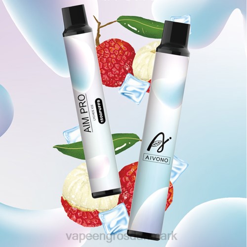 E-Væske Med Frugtsmag Og Nikotin - Aivono AIM PRO 1500 litchi is 2646160