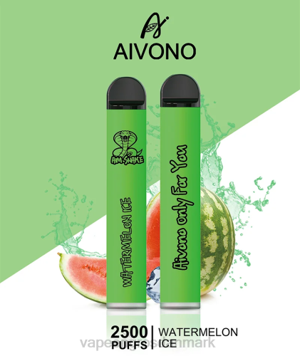 Vape Wholesale Danmark - Aivono AIM SNAKE 2500 vandmelon is 2646321