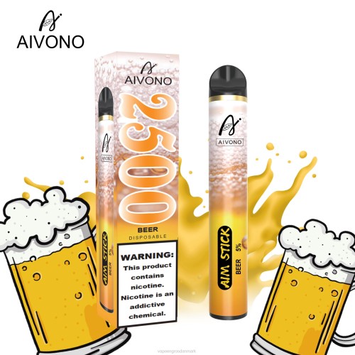 E Væske Med Nikotin - Aivono AIM STICK 2500 øl 2646148