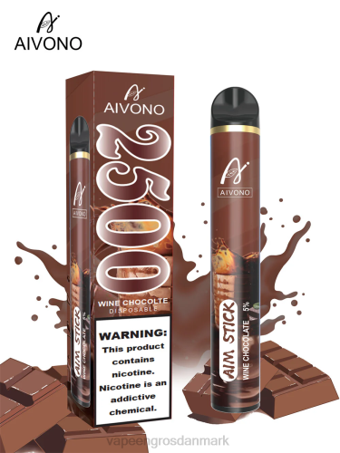Vape Wholesale Helsingør - Aivono AIM STICK 2500 vinchokolade 2646156