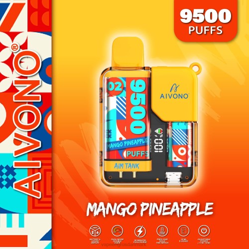 Vape Wholesale In Denmark - Aivono AIM TANK 9500 mango ananas 264634