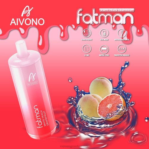 Vape Shops In Denmark - Aivono FATMAN 6800 grapefrugt 264625