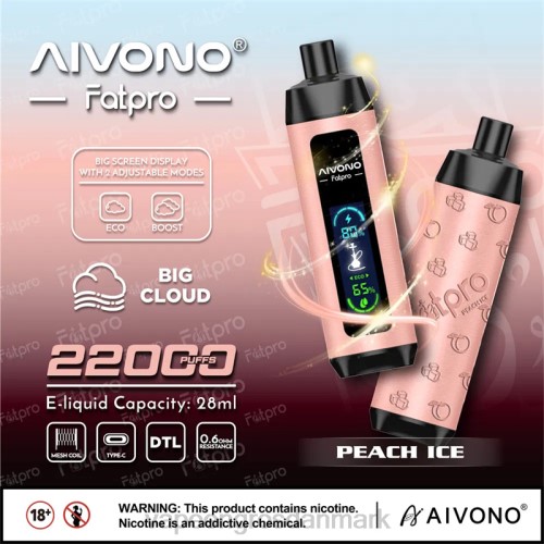 Vape Shops In Denmark - Aivono Fatpro 22000 fersken is 26465
