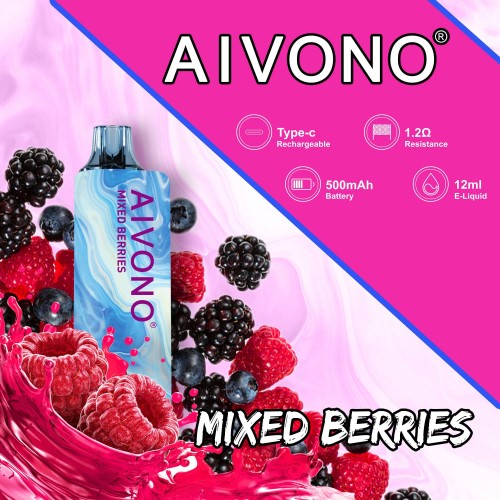 Vape Wholesale Danmark - Aivono AIM GUN 7000 blandede bær 2646111