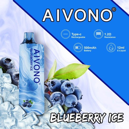 Vape Wholesale In Denmark - Aivono AIM GUN 7000 blåbæris 2646104