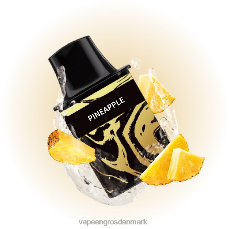 Vape Wholesale Helsingør - Alibarbar Flare genopfyldelig vape ananas 2NZN876