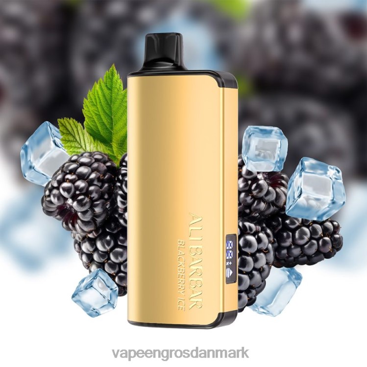 E Væske Aalborg - Alibarbar Ingot 20000 engangs vape brombæris 2NZN849
