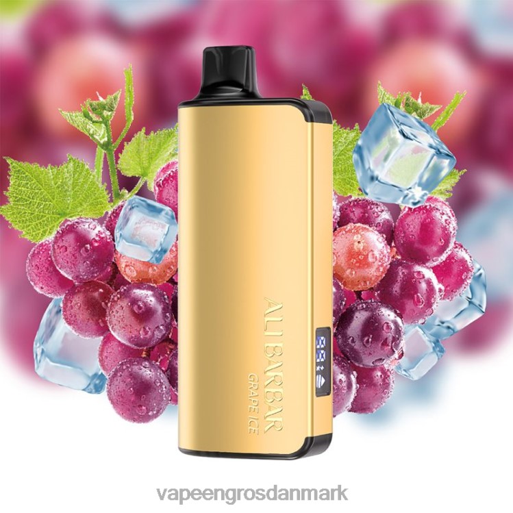 E Væske Med Smag - Alibarbar Ingot 20000 engangs vape drue is 2NZN837