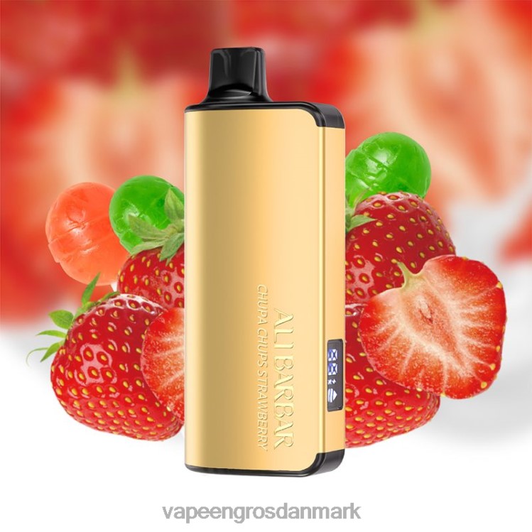 Vape Wholesale In Denmark - Alibarbar Ingot 20000 engangs vape chupa chups jordbær 2NZN834