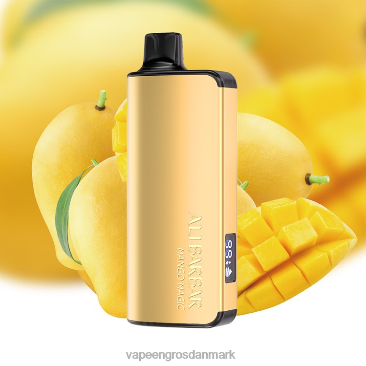 E Væske Aalborg - Alibarbar Ingot 9000 engangs vape mango magi 2NZN829