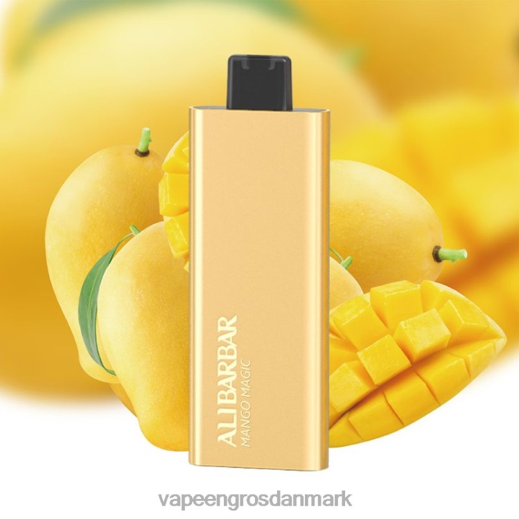 E Væske Med Smag - Alibarbar Pandora 7000 engangsvape mango magi 2NZN867