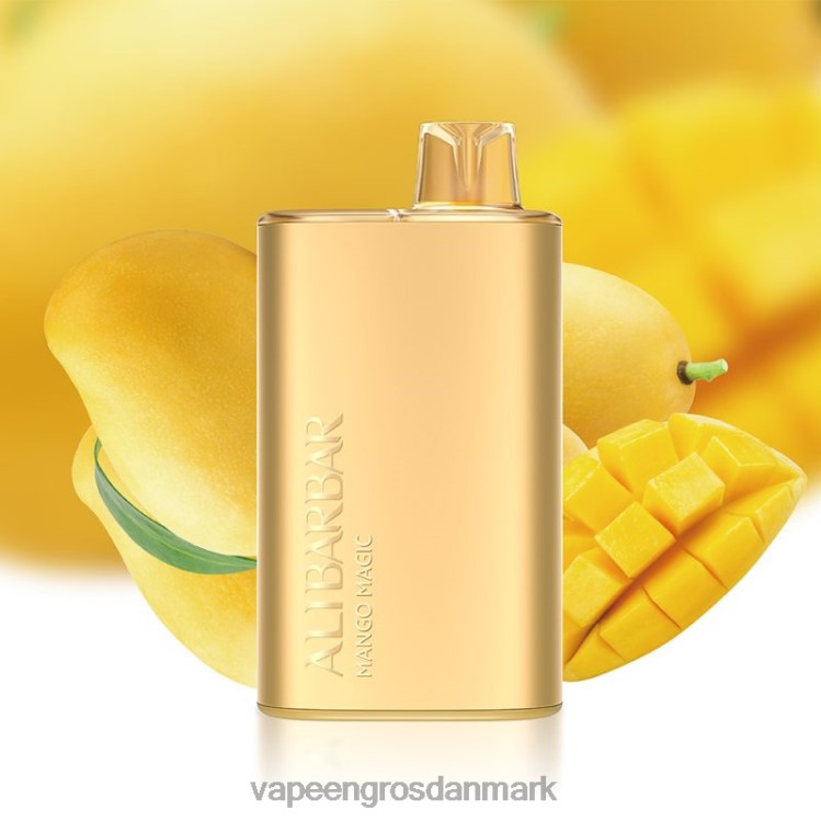 E Væske Med Smag - Alibarbar Rich 8000 engangsvape mango magi 2NZN87