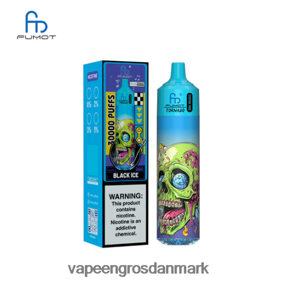 Vape Engros Danmark - Fumot Tornado 30k musik sort is 64N0D42