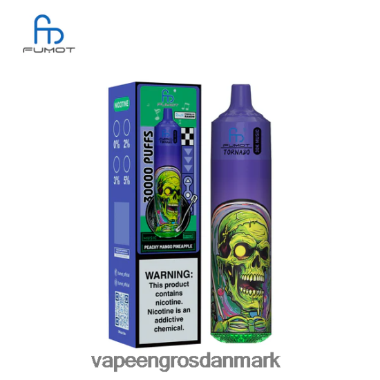 Vape Wholesale Danmark - Fumot Tornado 30k musik ferskenagtig mango ananas 64N0D421
