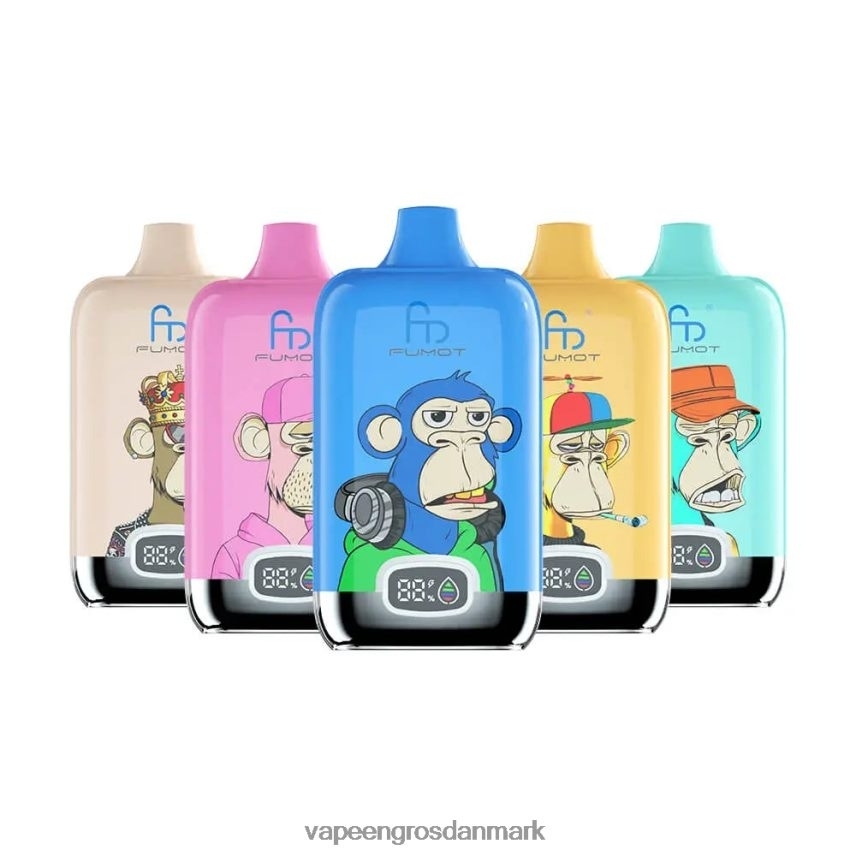 Vape Wholesale In Denmark engangs RLD6X4 Fumot Tornado Digital Box 12000