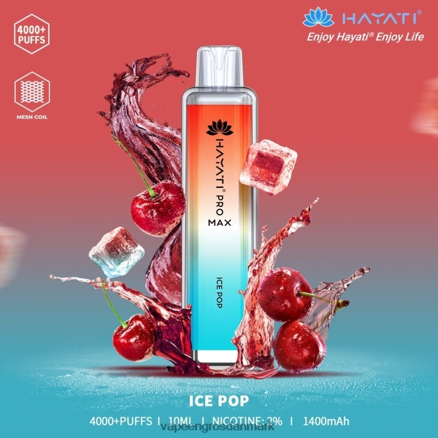 Vape Wholesale Danmark ispop RLD6X161 Hayati Pro Max 4000