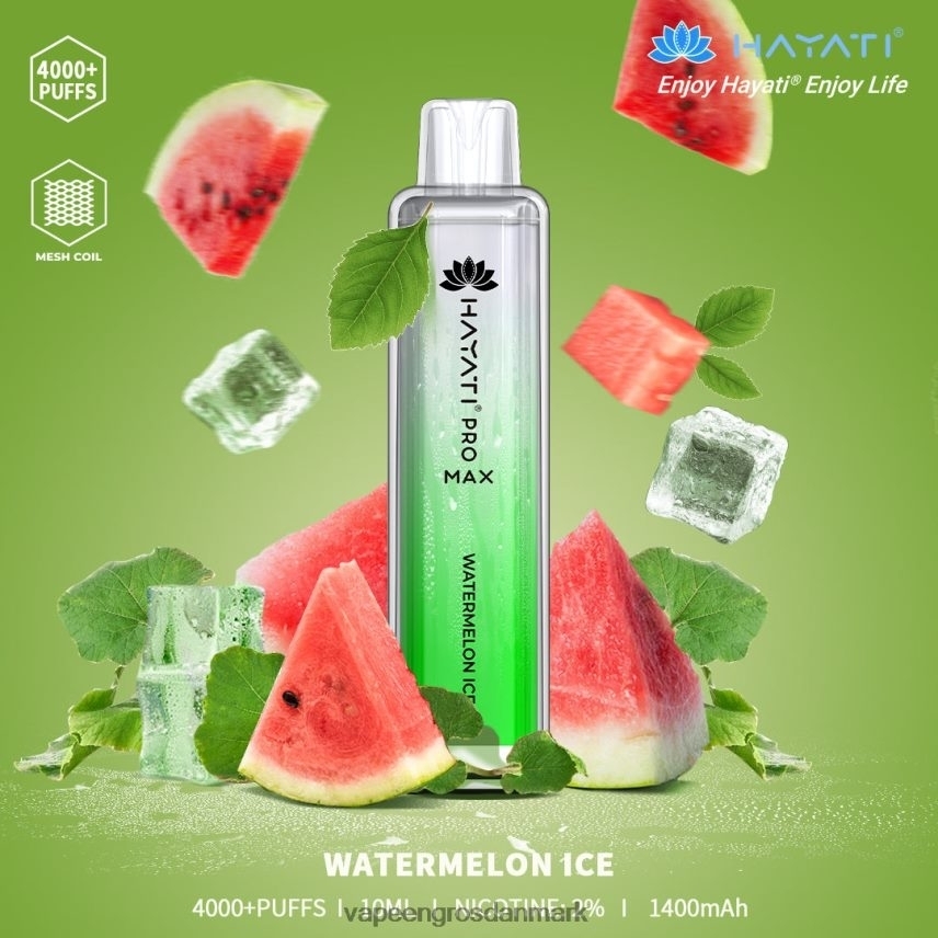 Vape Wholesale Danmark vandmelon is RLD6X181 Hayati Pro Max 4000