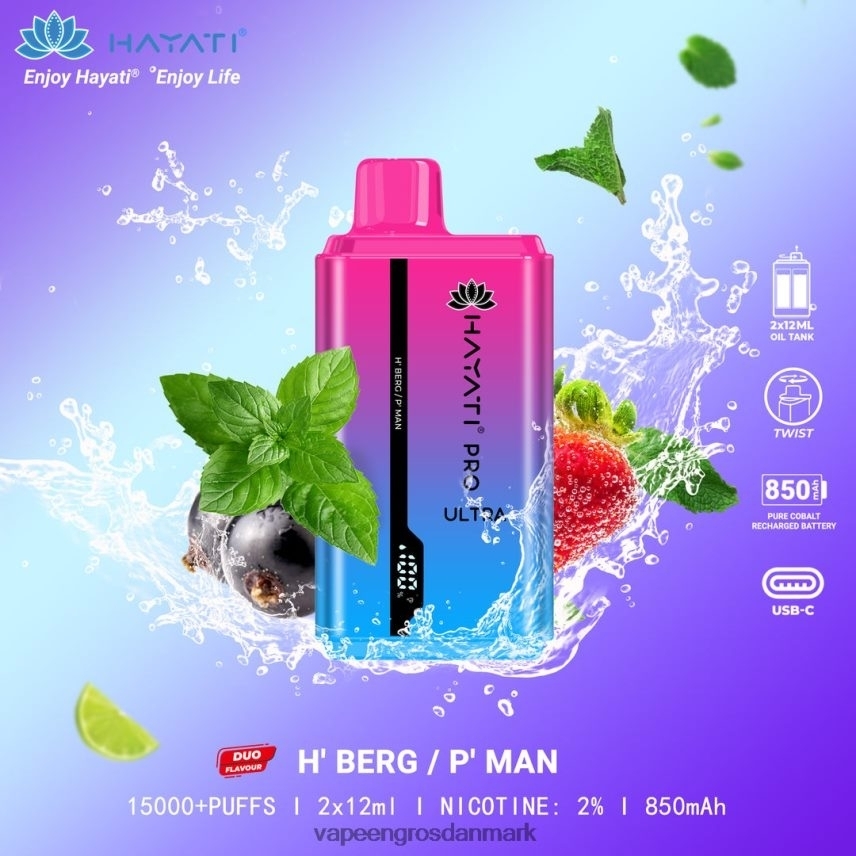 Vape Wholesale In Denmark h' berg/p' mand RLD6X224 Hayati Pro Ultra