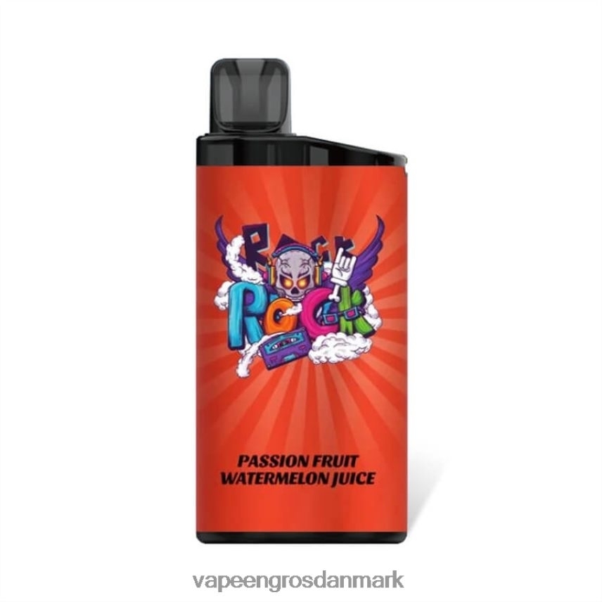 E Væske Med Smag passionsfrugt vandmelon juice RLD6X97 IGET BAR 3500 5% nikotin