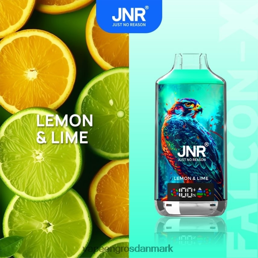 E-Væske Med Frugtsmag Og Nikotin citron & lime RLD6X560 JNR FALCON-X