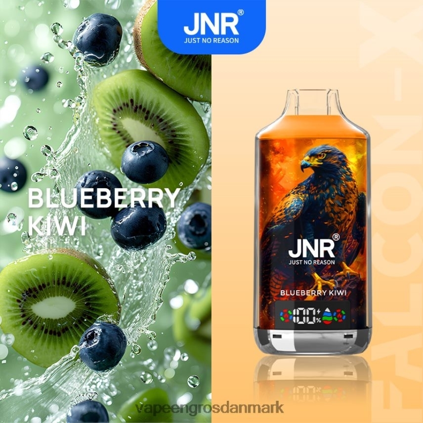 Vape Wholesale Danmark blåbær kiwi RLD6X561 JNR FALCON-X