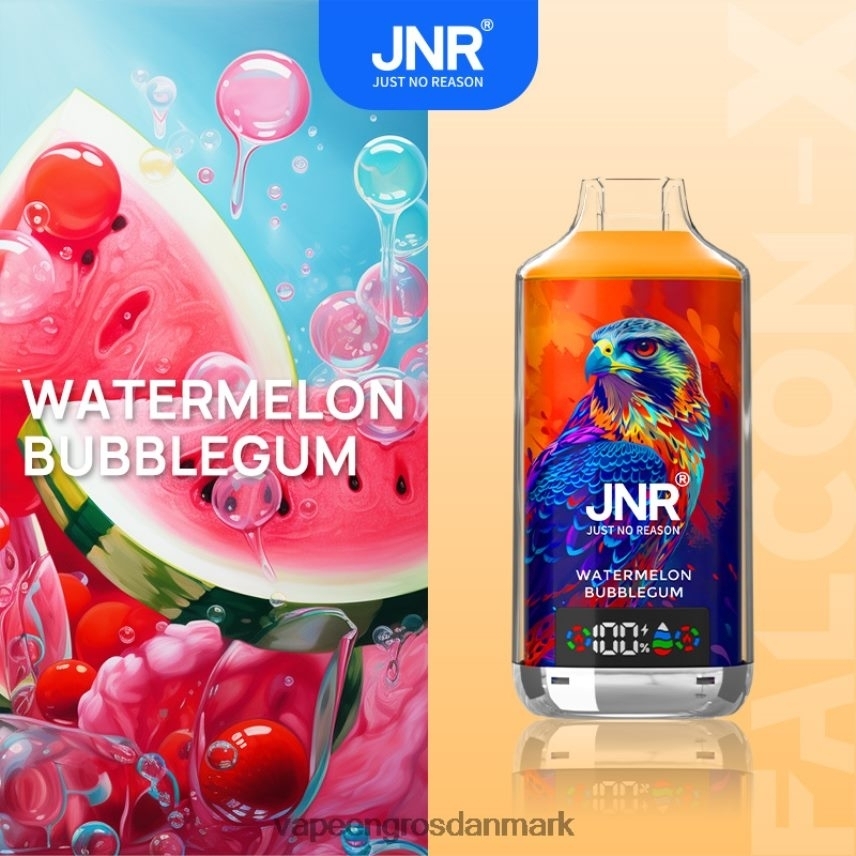 Vape Wholesale København vandmelon tyggegummi RLD6X553 JNR FALCON-X