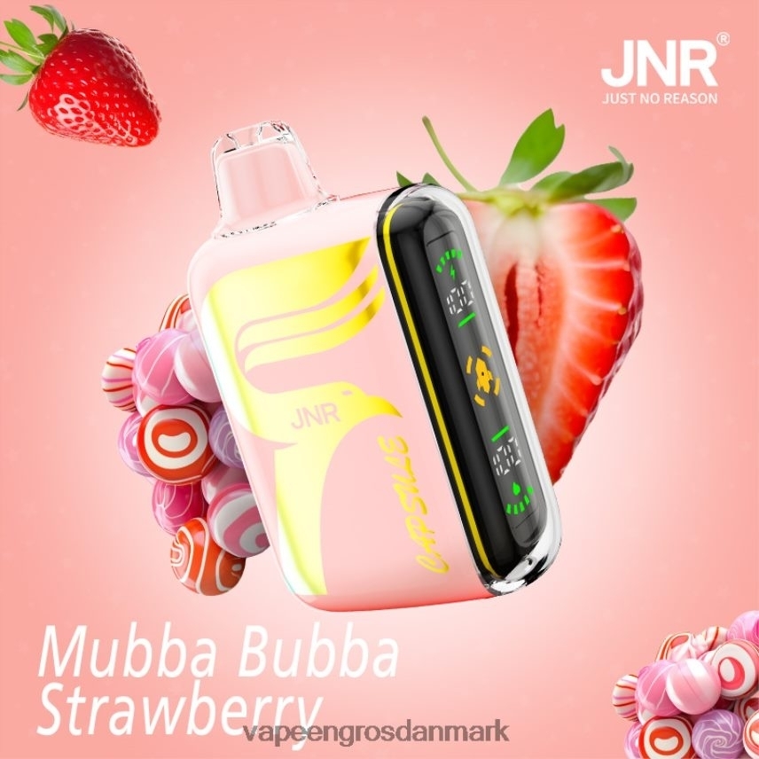 E Væske Med Smag mubba-bubba-jordbær RLD6X607 JNR CAPSULE