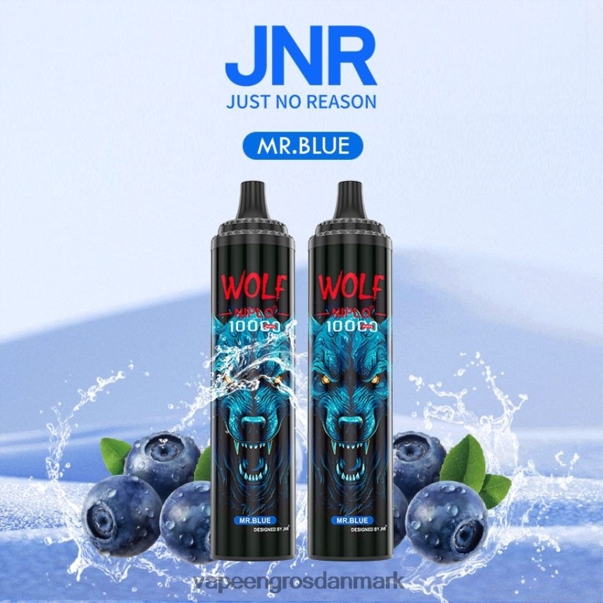 Vape Wholesale Helsingør mr.blå RLD6X766 JNR WOLF NIPLO