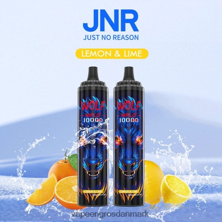 Vape Wholesale København citron & lime RLD6X763 JNR WOLF NIPLO
