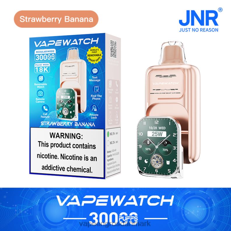 JNR vape ur jordbær banan 4DFTT7 E Væske Med Smag