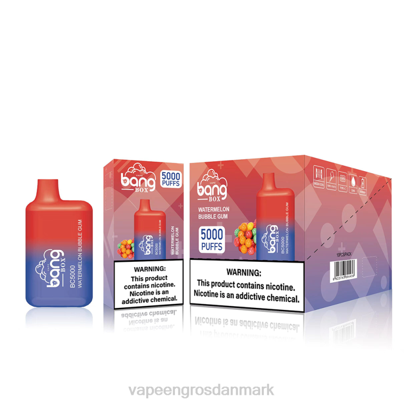 E Væske Aalborg - Bang Box bc5000 engangs ZXHN87
