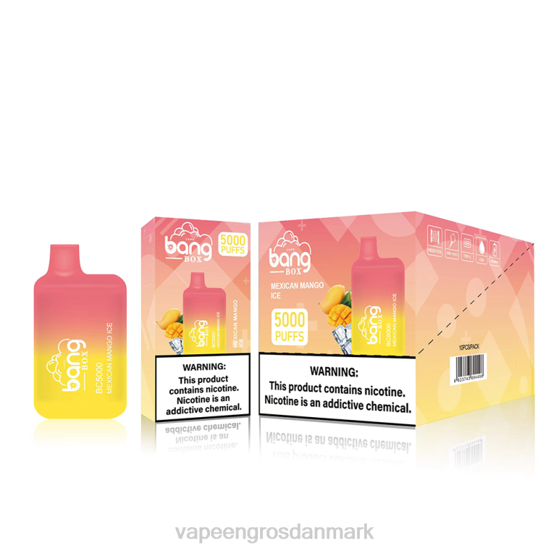 E Væske Aalborg - Bang Box bc5000 engangs ZXHN87