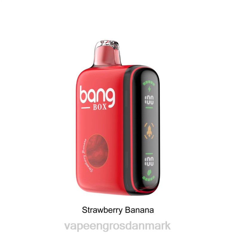 Vape Shops In Denmark - Bang Box 9000-18000 pust intelligent power display jordbær banan ZXHN25