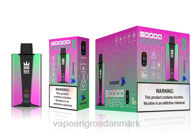 Vape Wholesale In Denmark - Bang Box 30000 pust smart skærm blåt udbrud ZXHN82